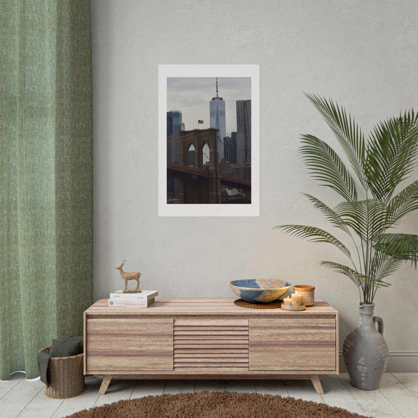 Brooklyn Bridge Photography Poster
