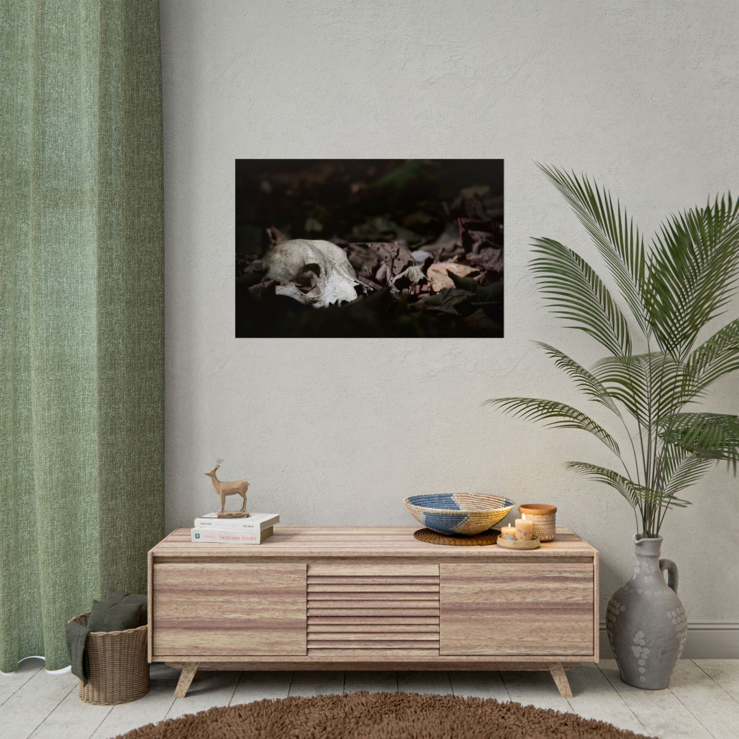 Animal Skull Photography Poster