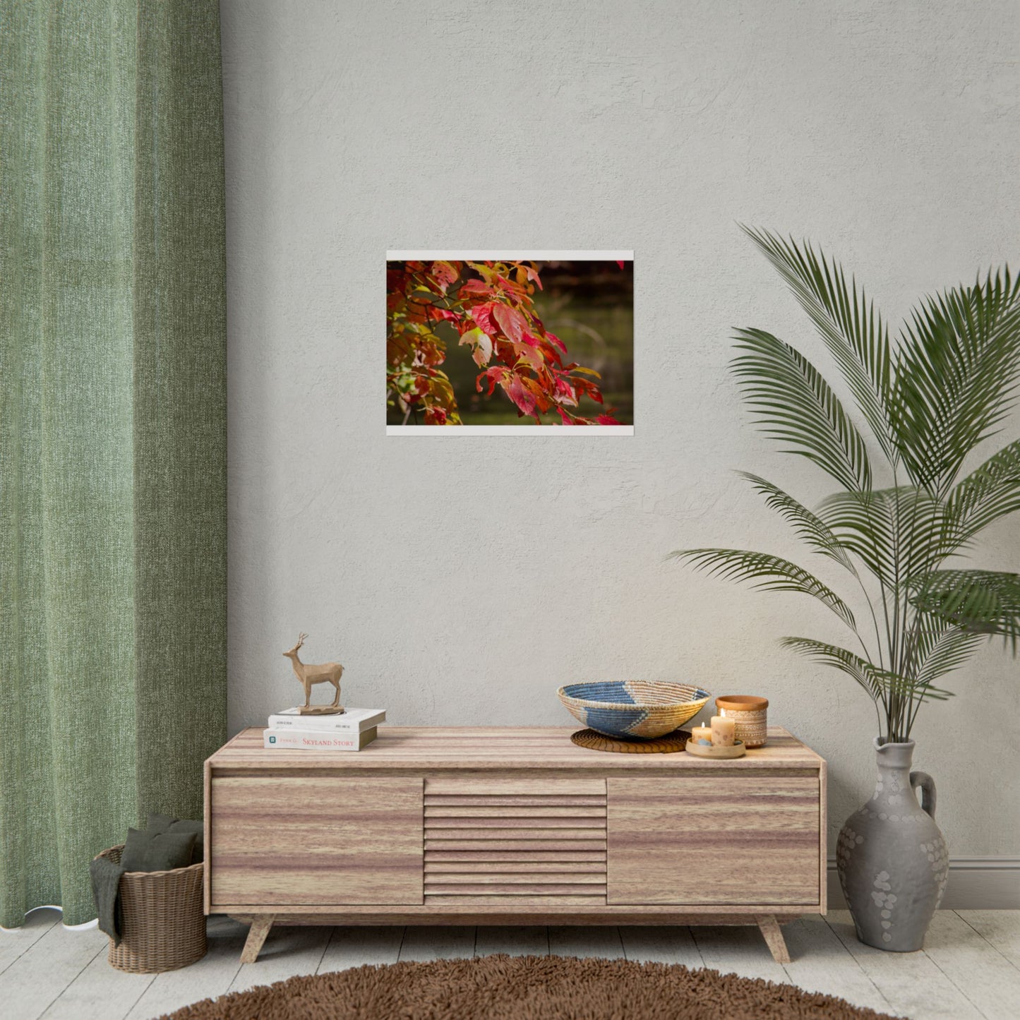 Autumn Tree Photography Poster
