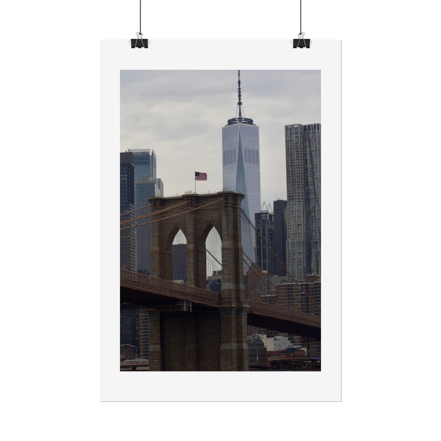 Brooklyn Bridge Photography Poster