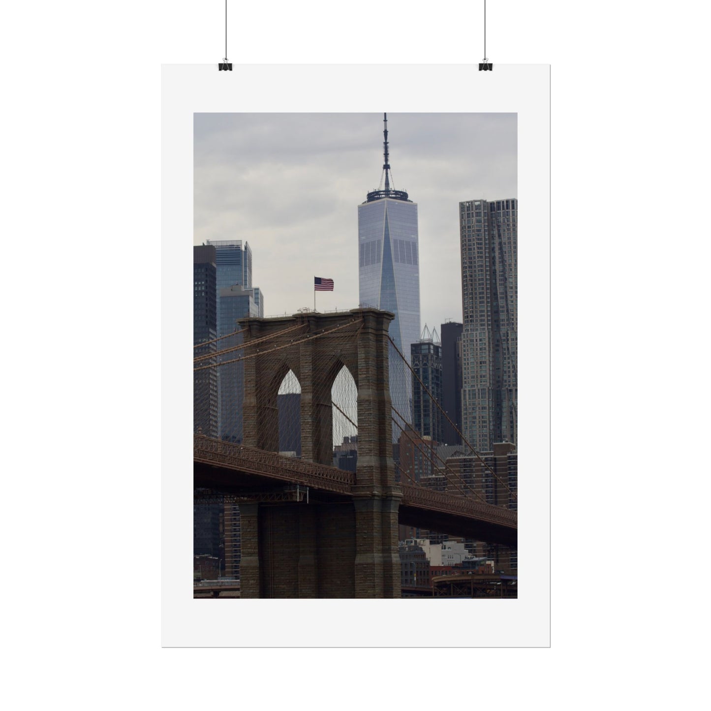 Brooklyn Bridge Photography Poster