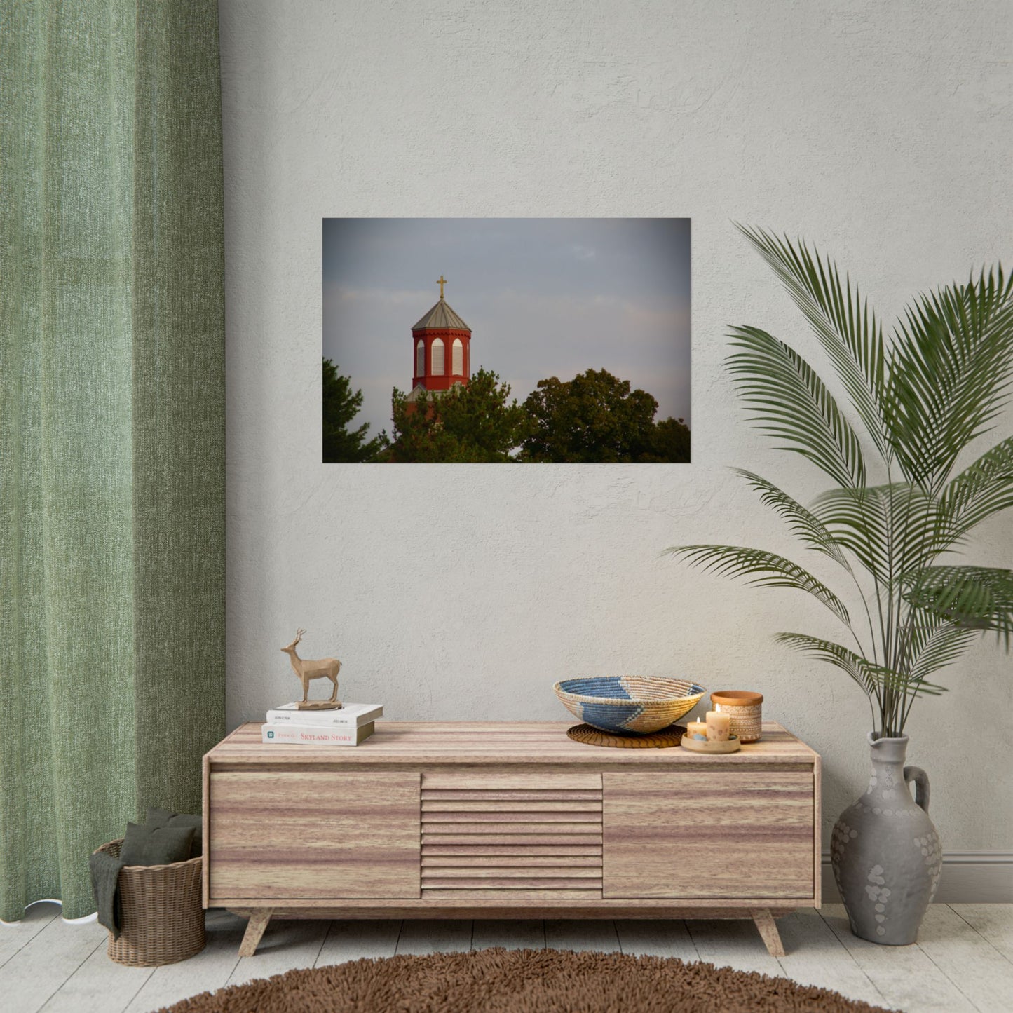 Church Tower Photography Poster