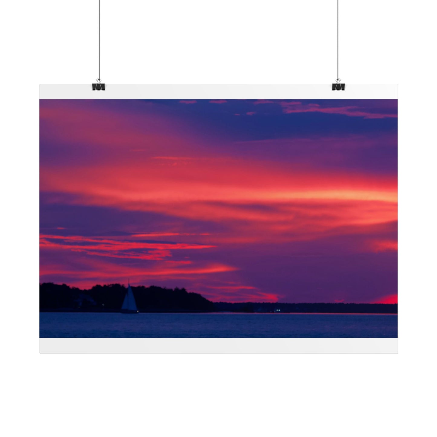 Serene Sunset Photography Poster
