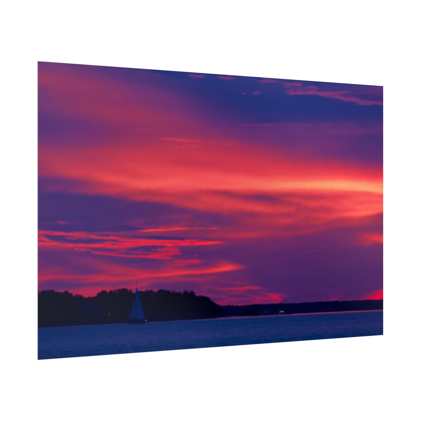 Serene Sunset Photography Poster