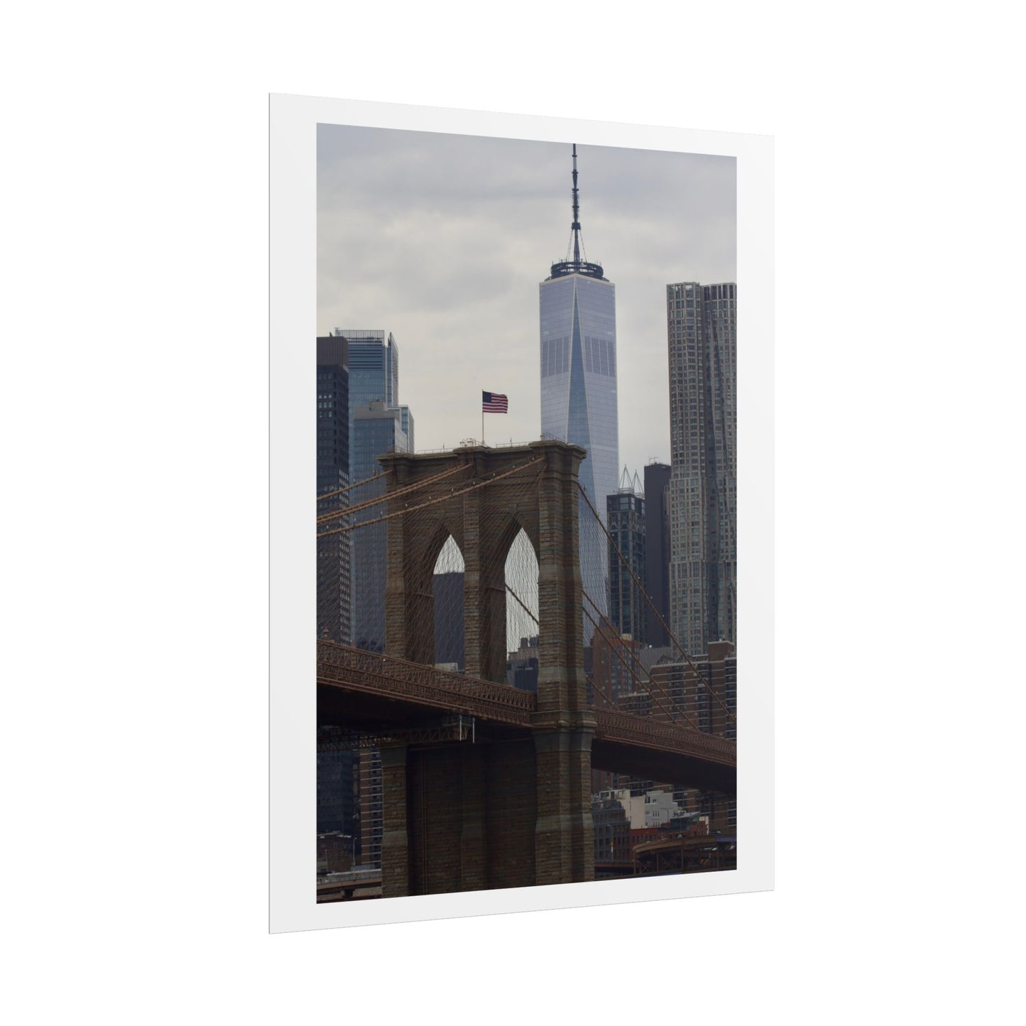 Brooklyn Bridge Photography Poster
