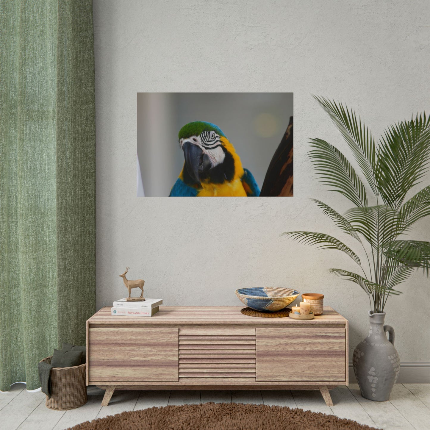 Parrot Photography Poster