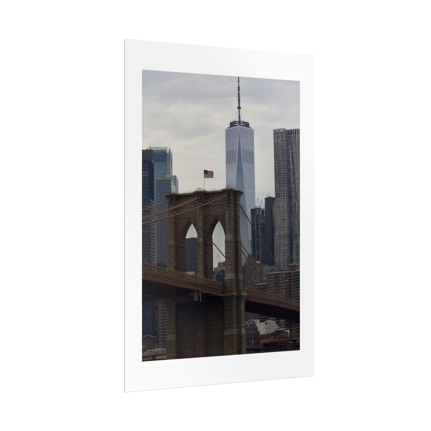 Brooklyn Bridge Photography Poster