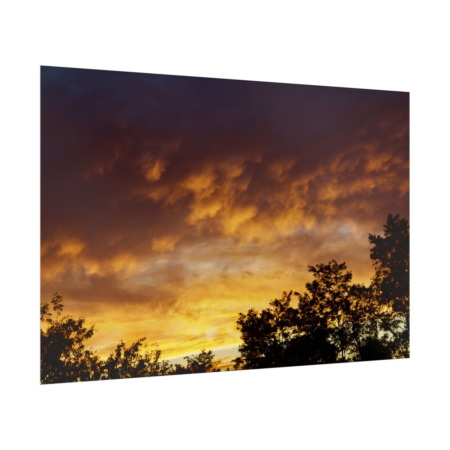 Sunset Landscape Photography Poster