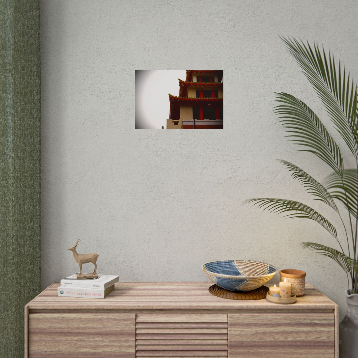 Asian Architecture Photography Poster