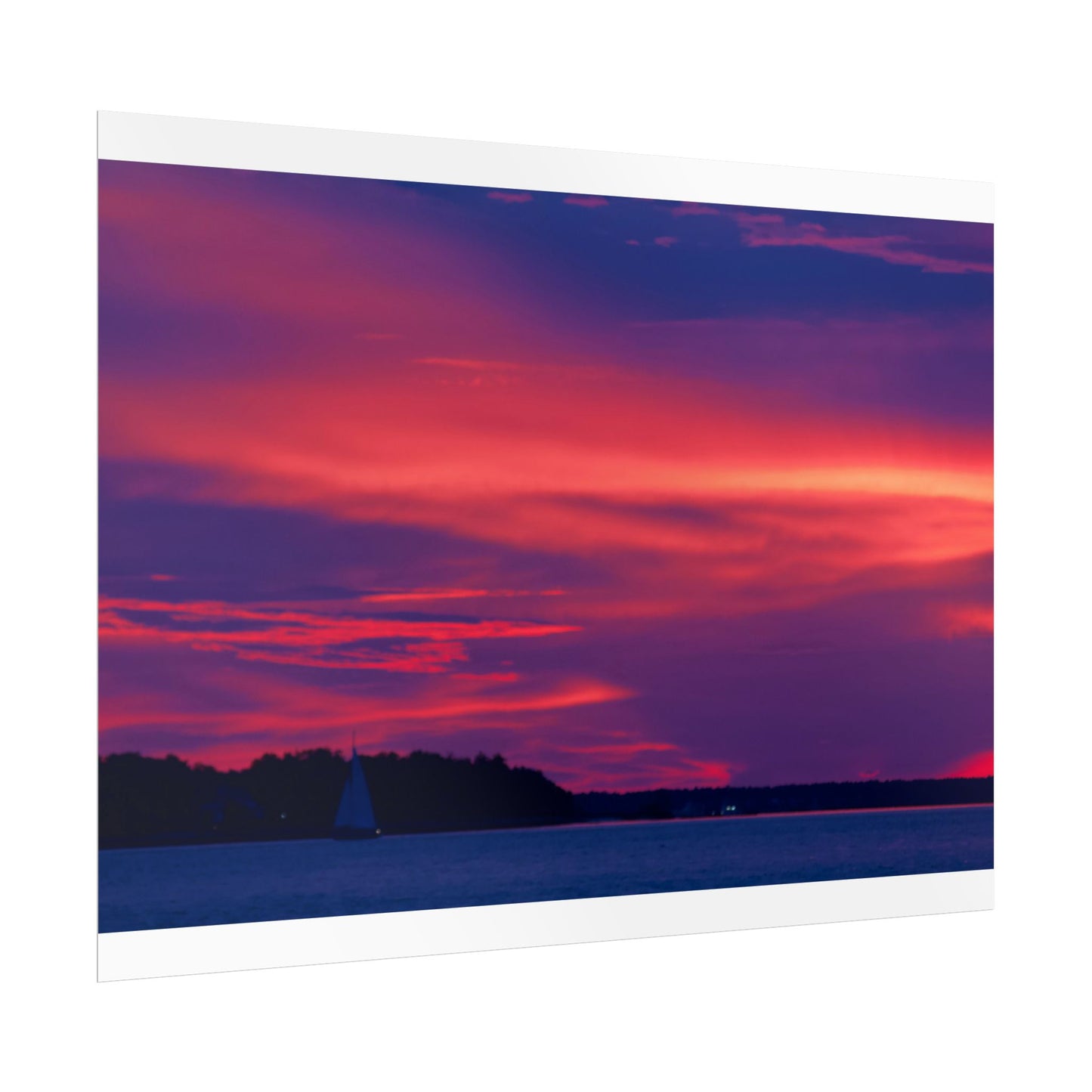 Serene Sunset Photography Poster