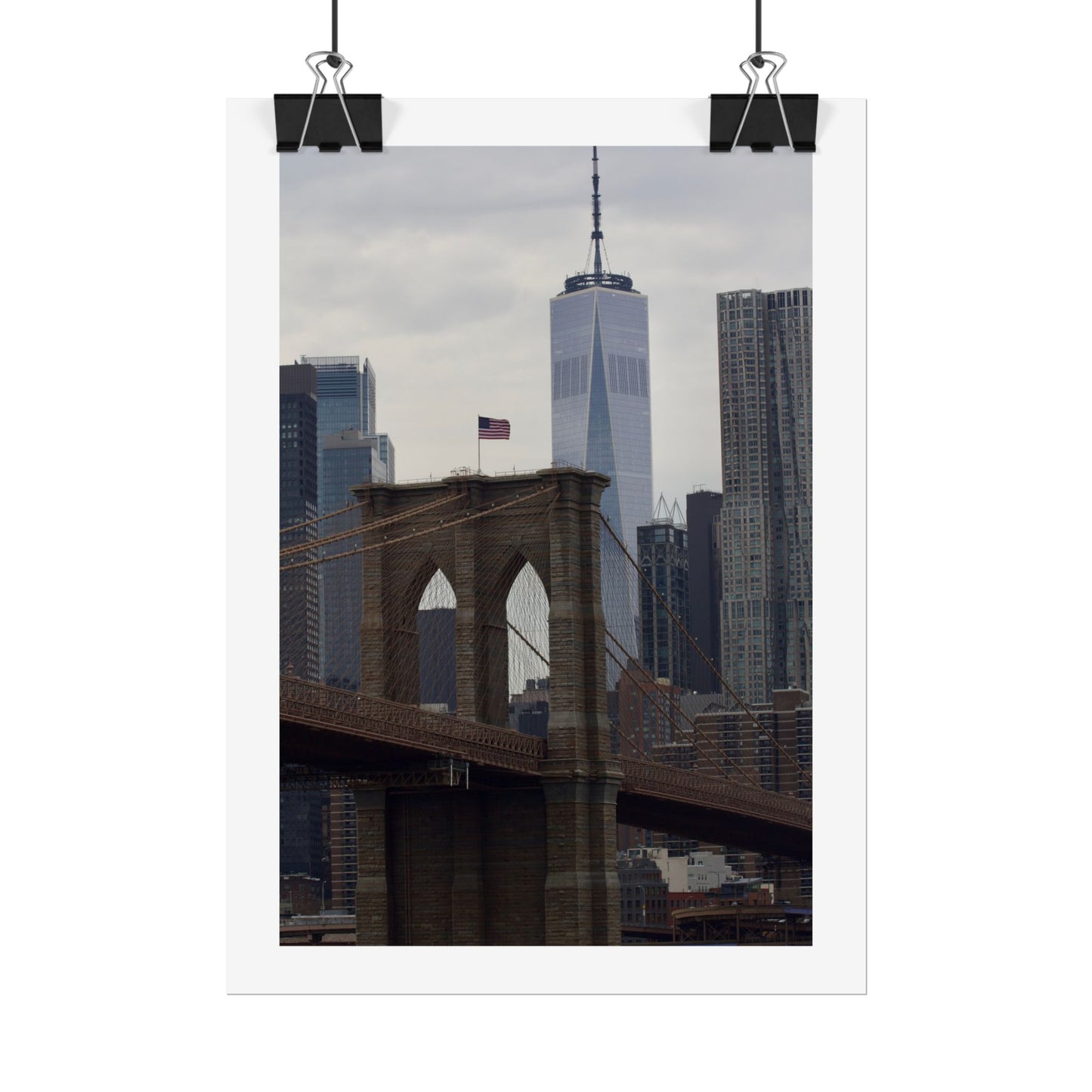 Brooklyn Bridge Photography Poster