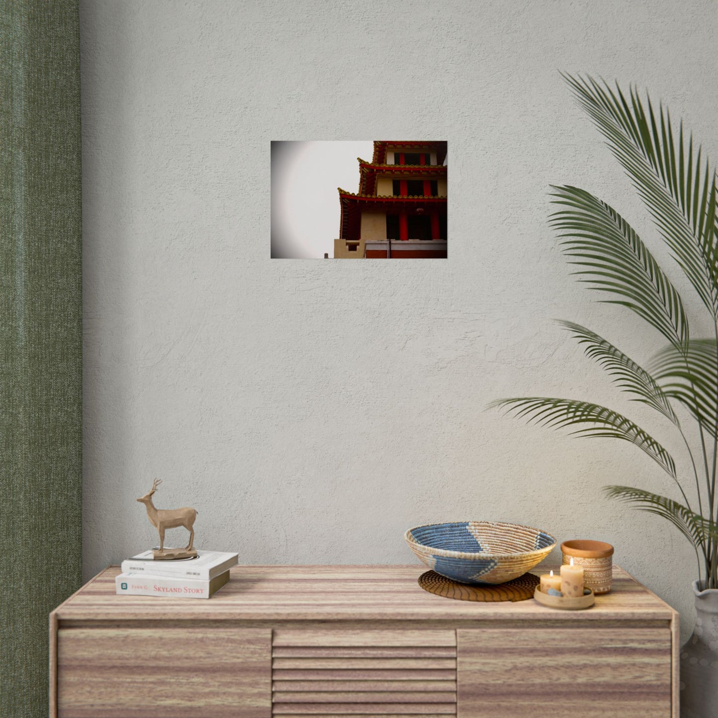 Asian Architecture Photography Poster