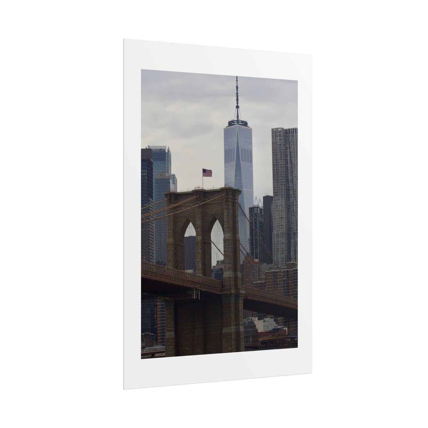 Brooklyn Bridge Photography Poster