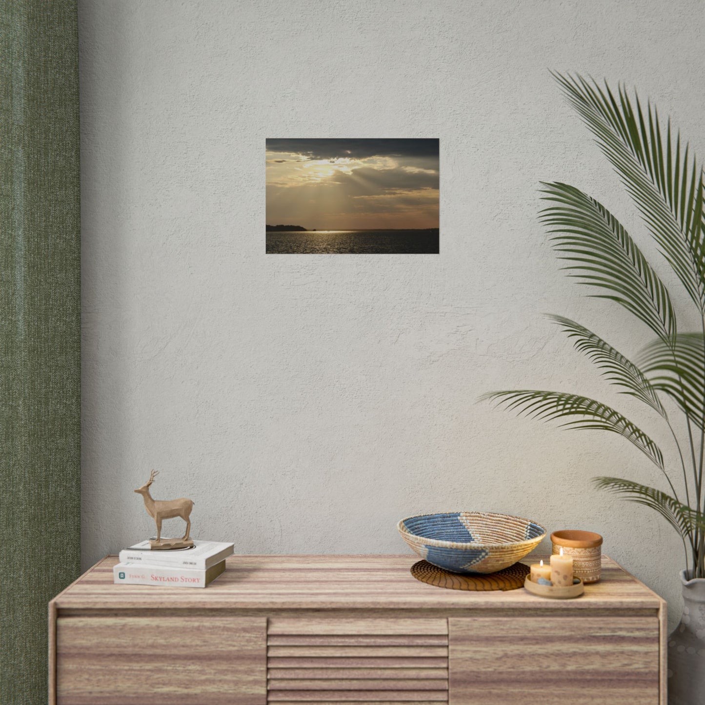 Sunset Horizon Photography Poster