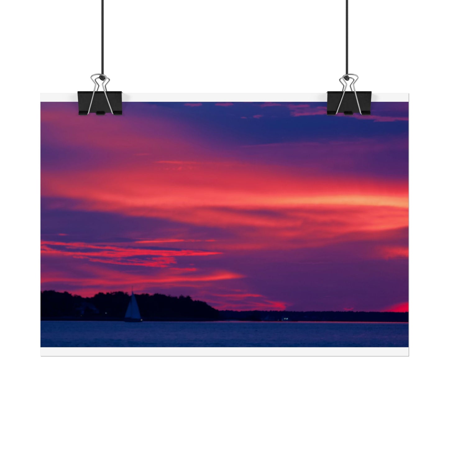Serene Sunset Photography Poster