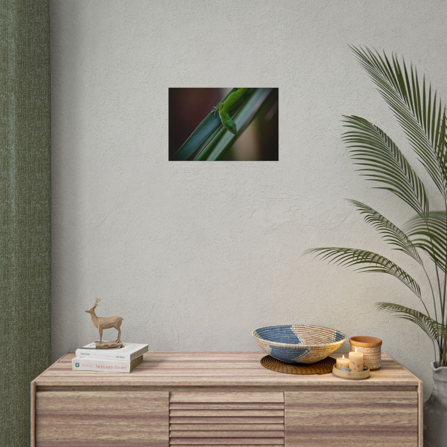 Green Anole Photography Poster