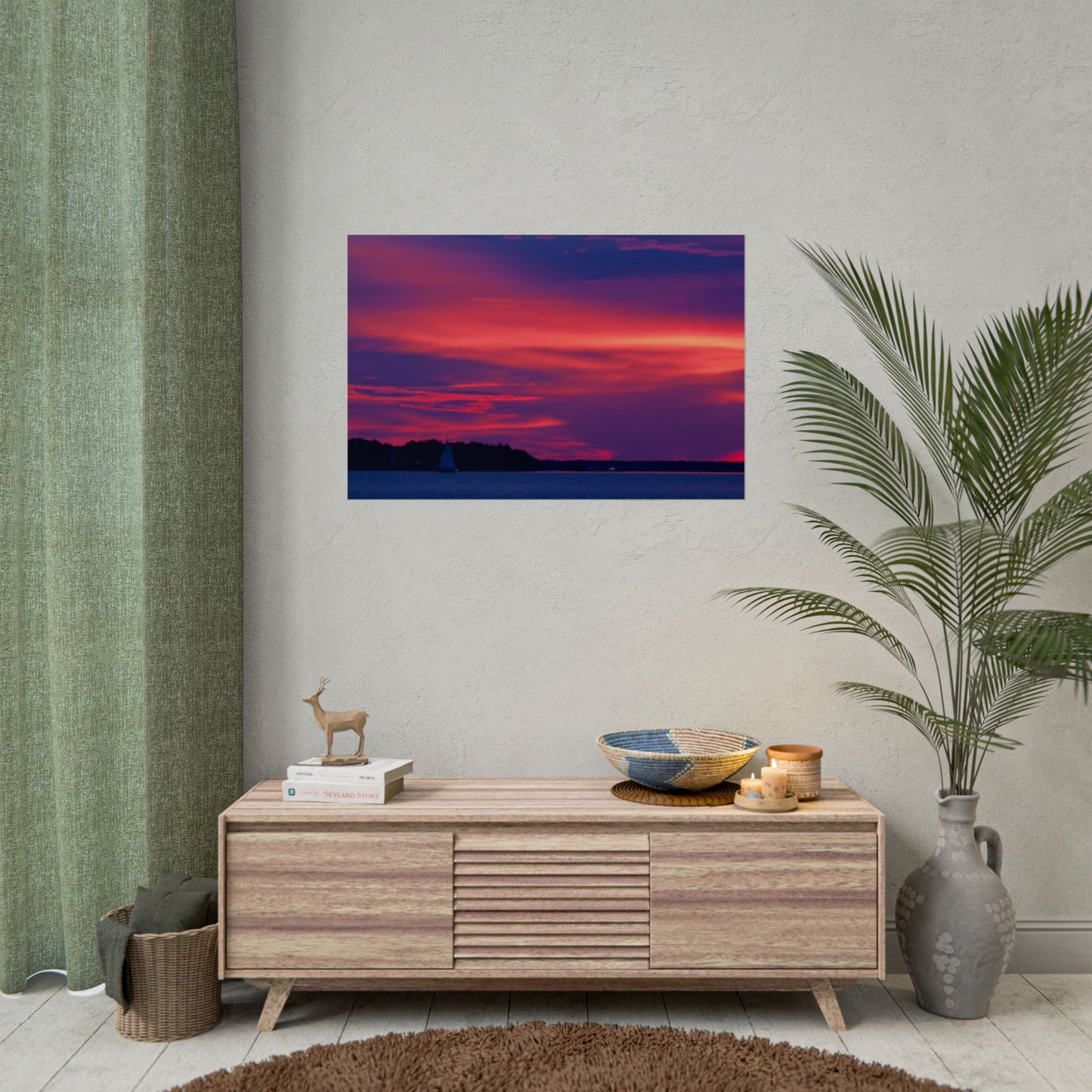 Serene Sunset Photography Poster