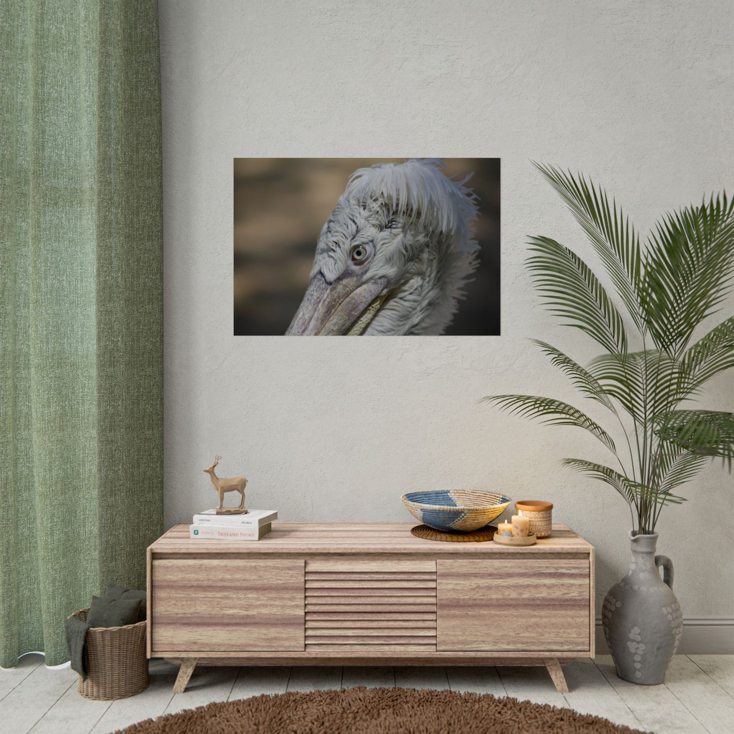 Whimsical Bird Photography Poster