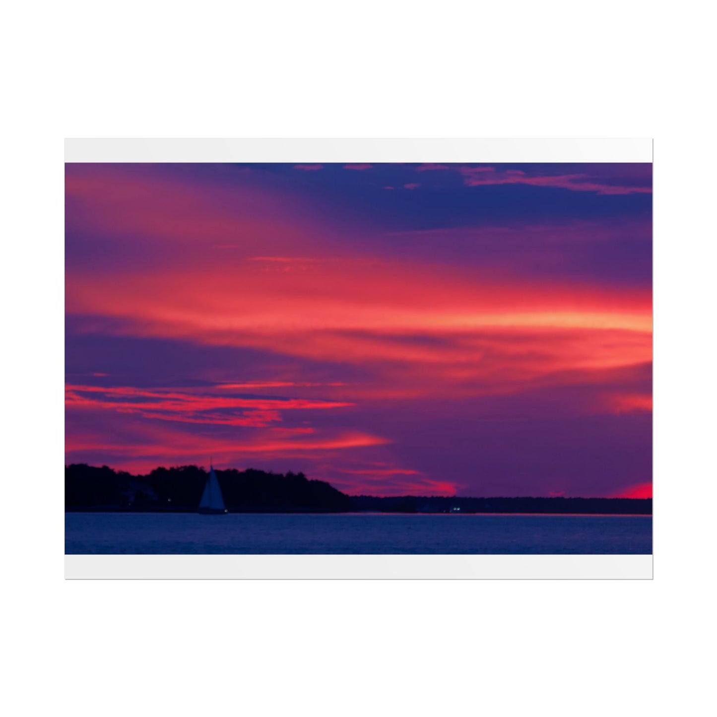 Serene Sunset Photography Poster