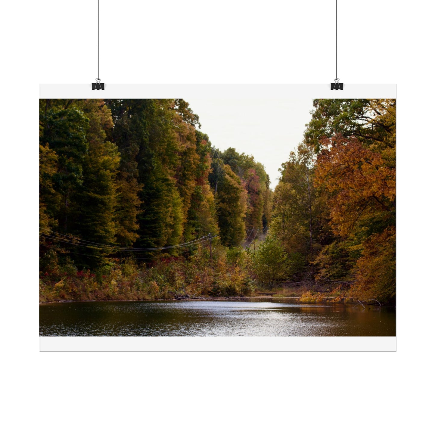 Autumn Serenity Photography Poster