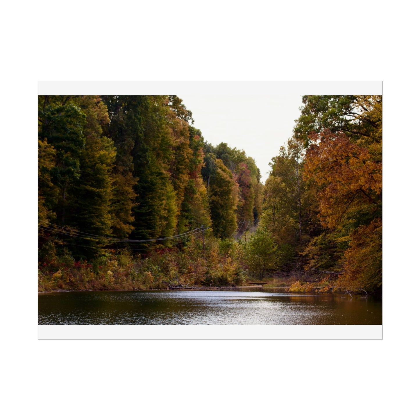 Autumn Serenity Photography Poster