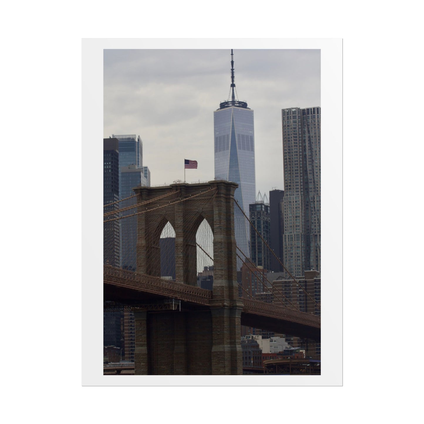 Brooklyn Bridge Photography Poster
