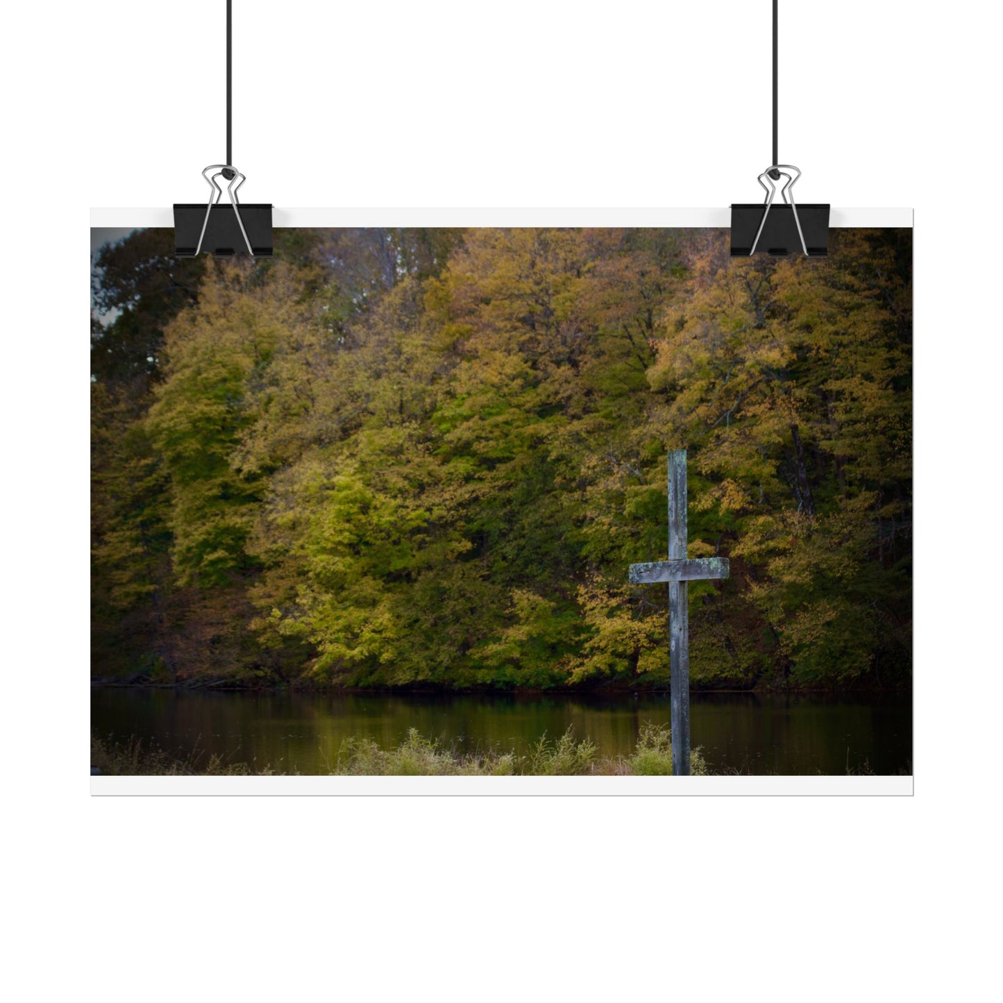 Cross Photography Poster