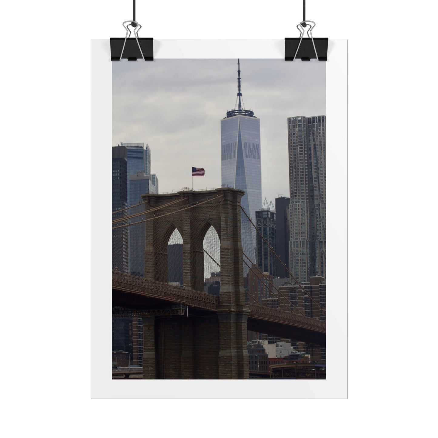 Brooklyn Bridge Photography Poster