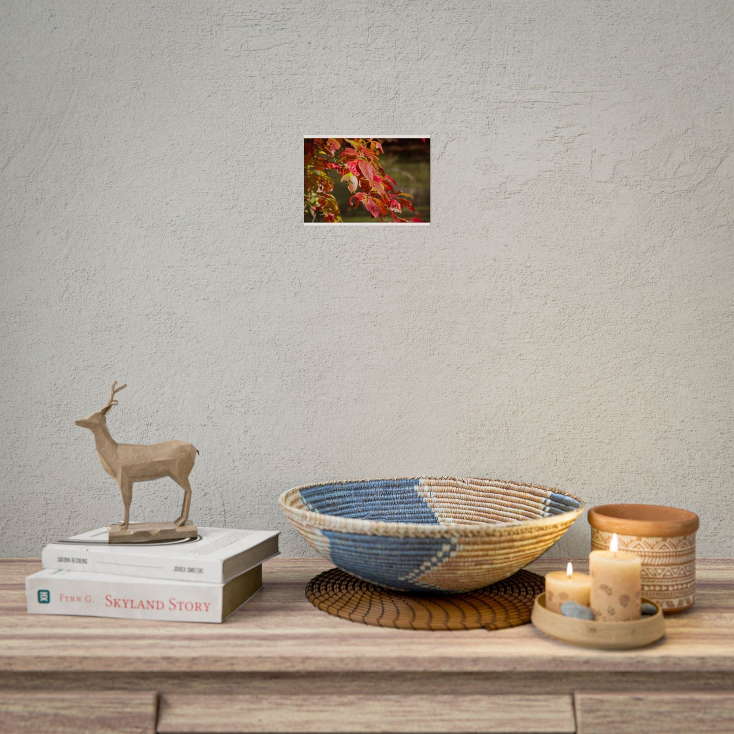 Autumn Tree Photography Poster