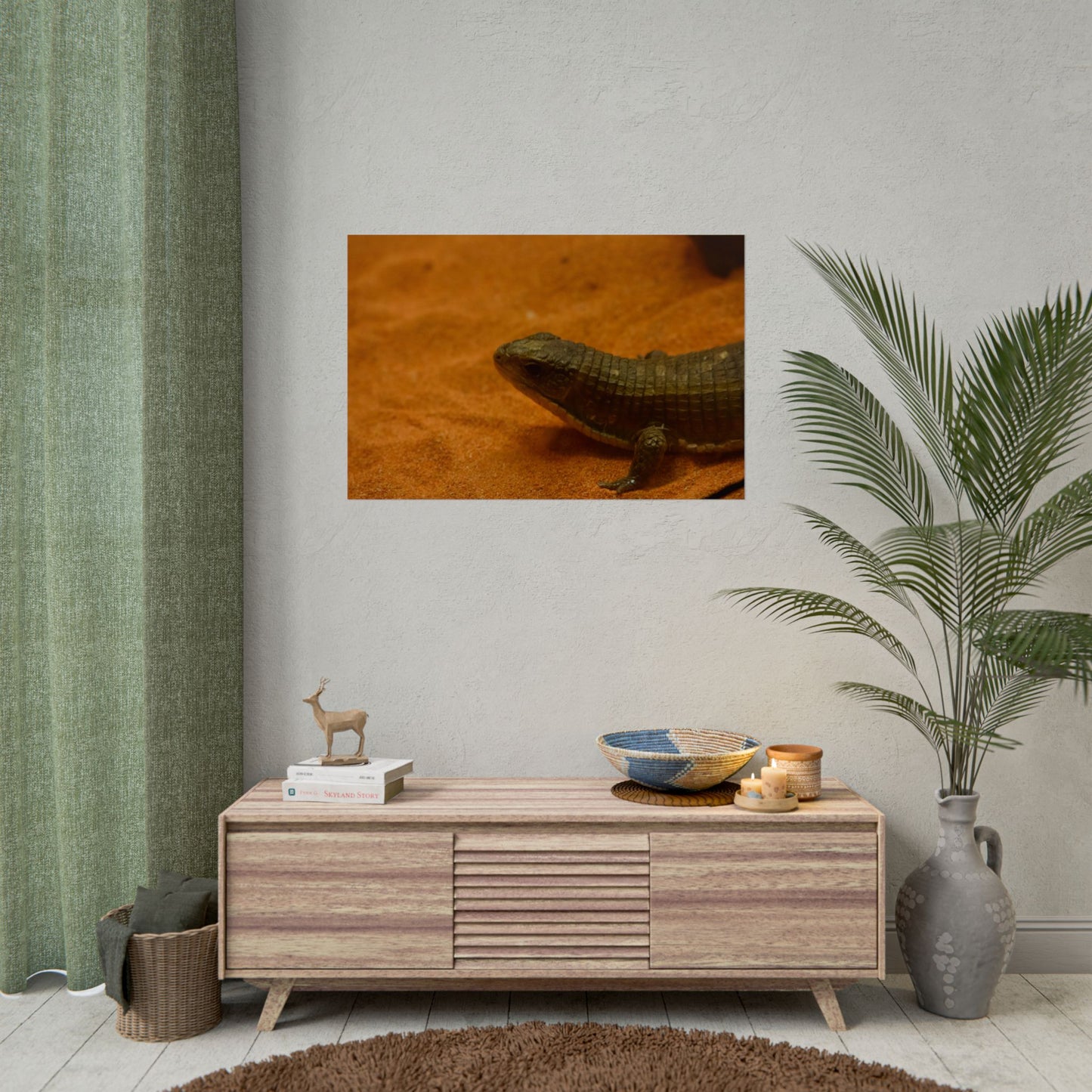 Lizard Photography Poster