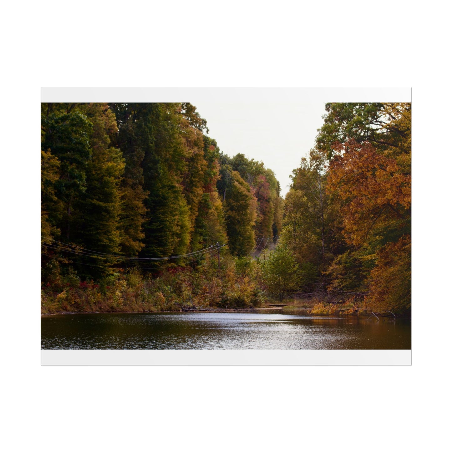 Autumn Serenity Photography Poster