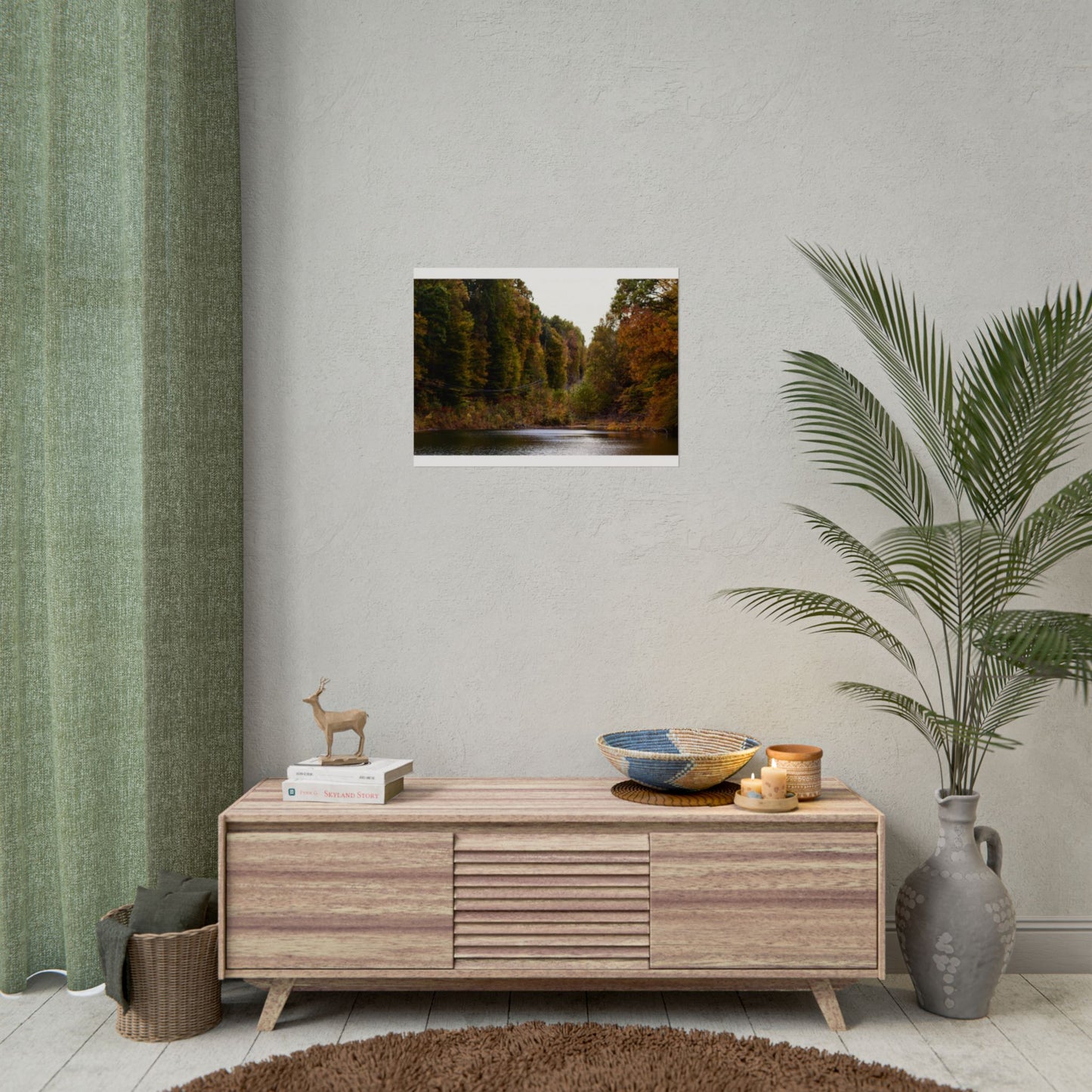 Autumn Serenity Photography Poster