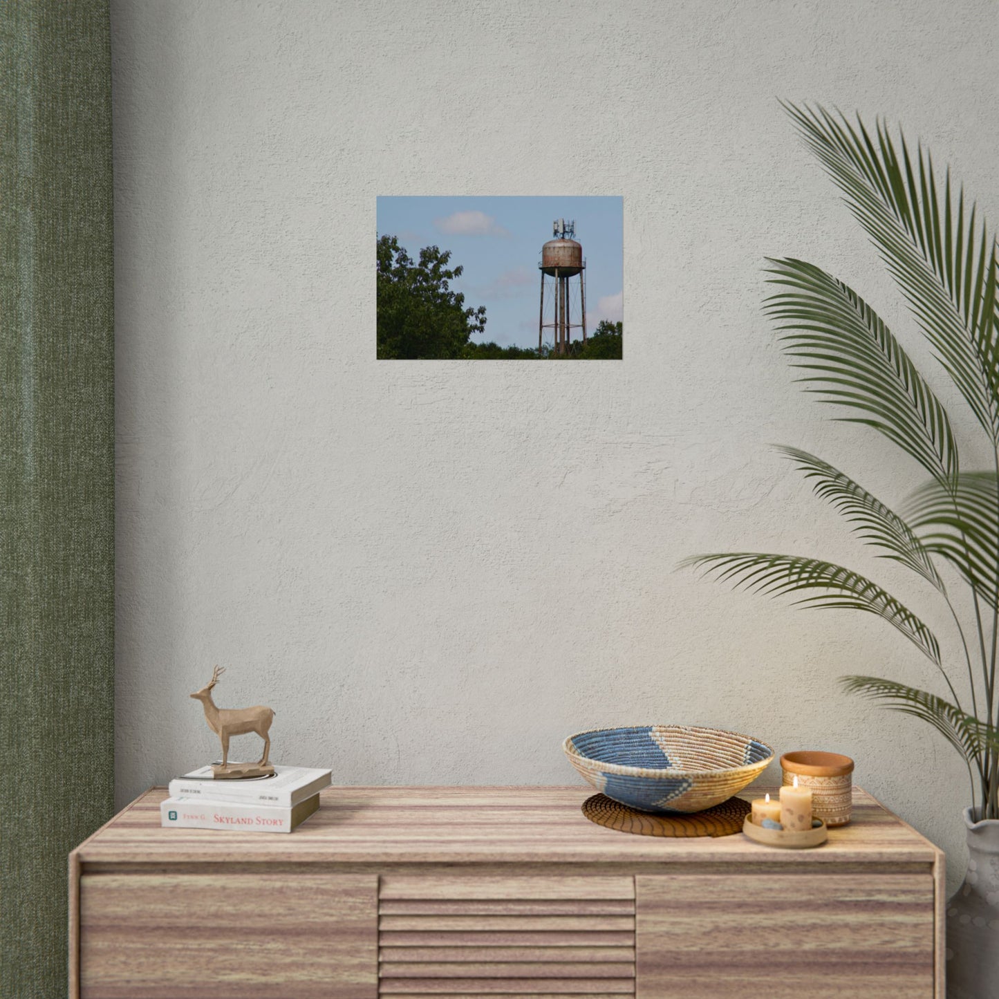 Rustic Water Tower Photography Poster
