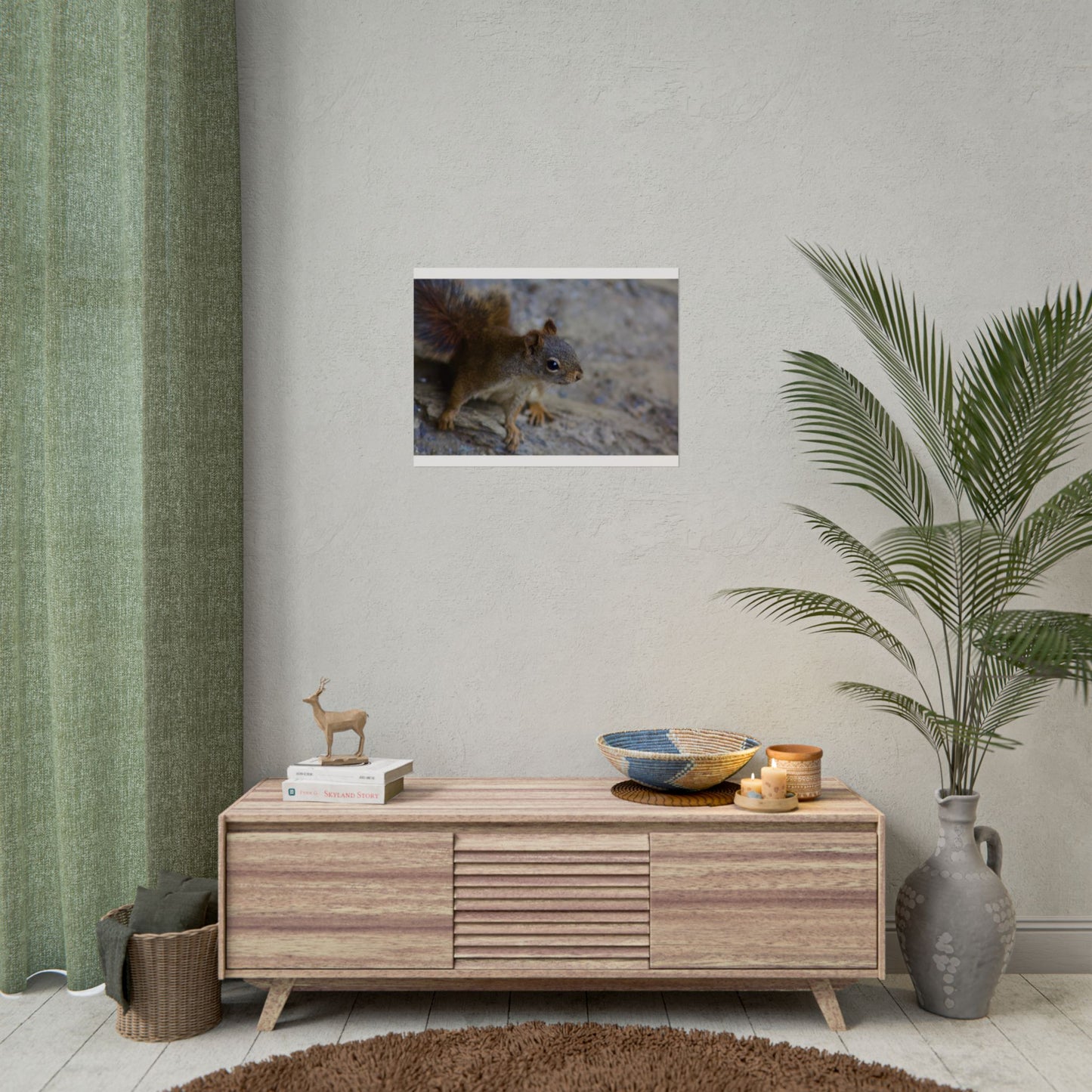 Squirrel Photography Poster