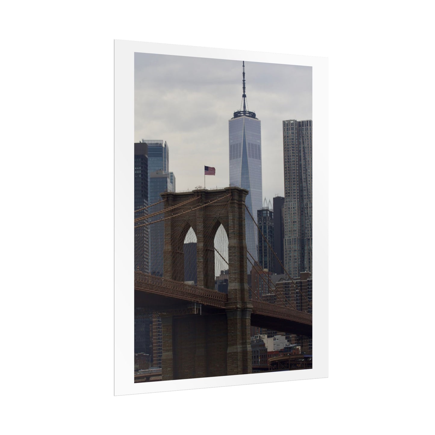 Brooklyn Bridge Photography Poster