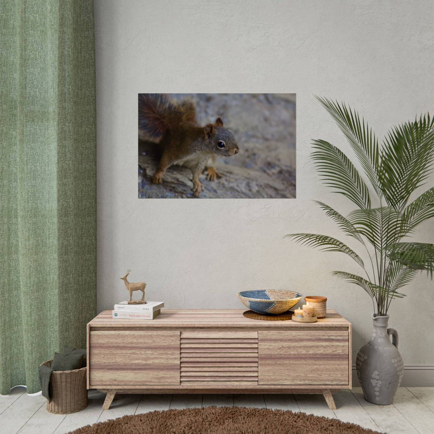 Squirrel Photography Poster