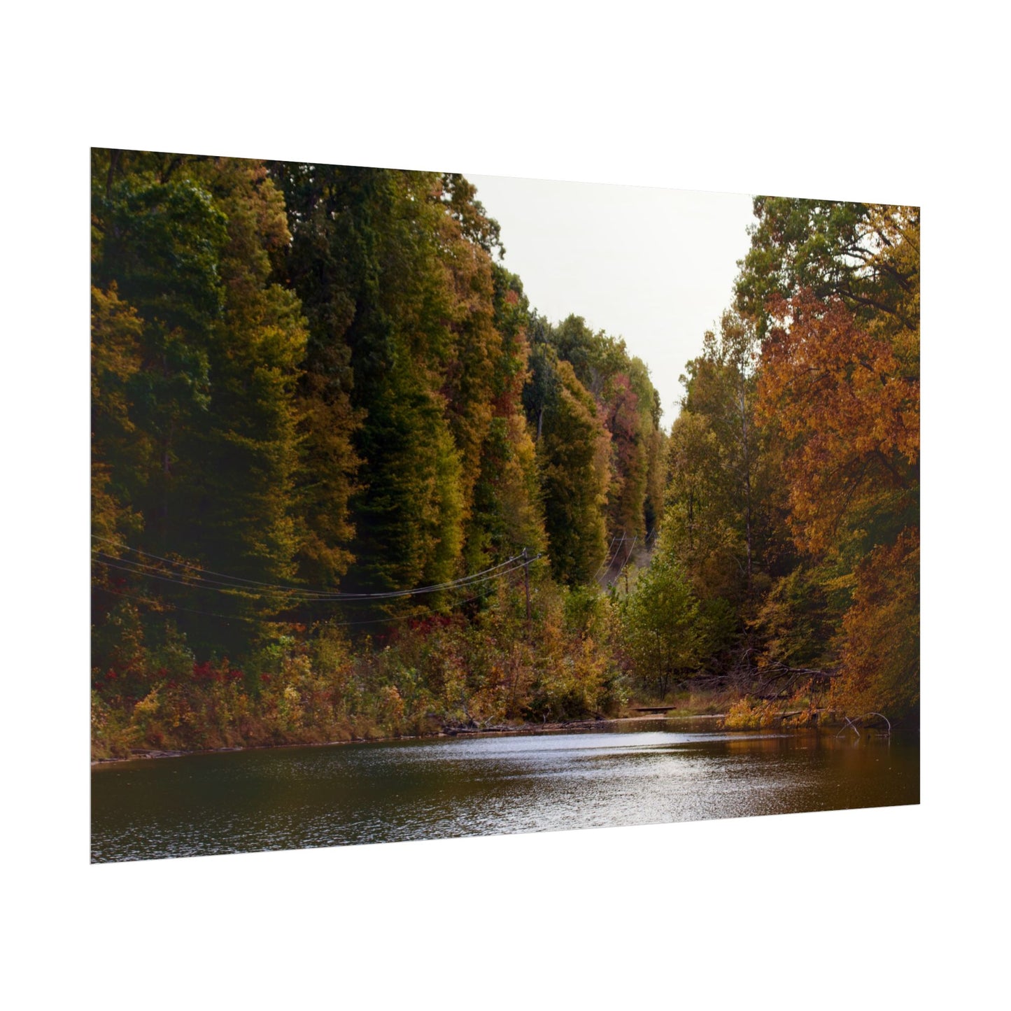 Autumn Serenity Photography Poster