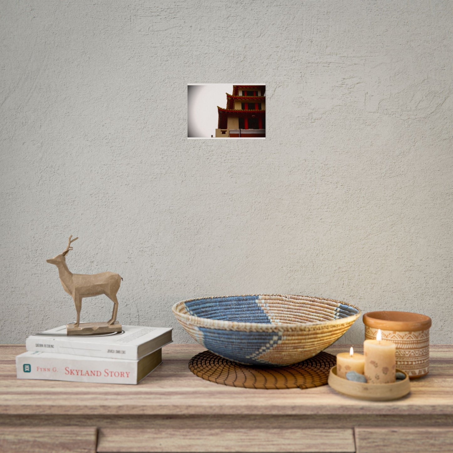 Asian Architecture Photography Poster