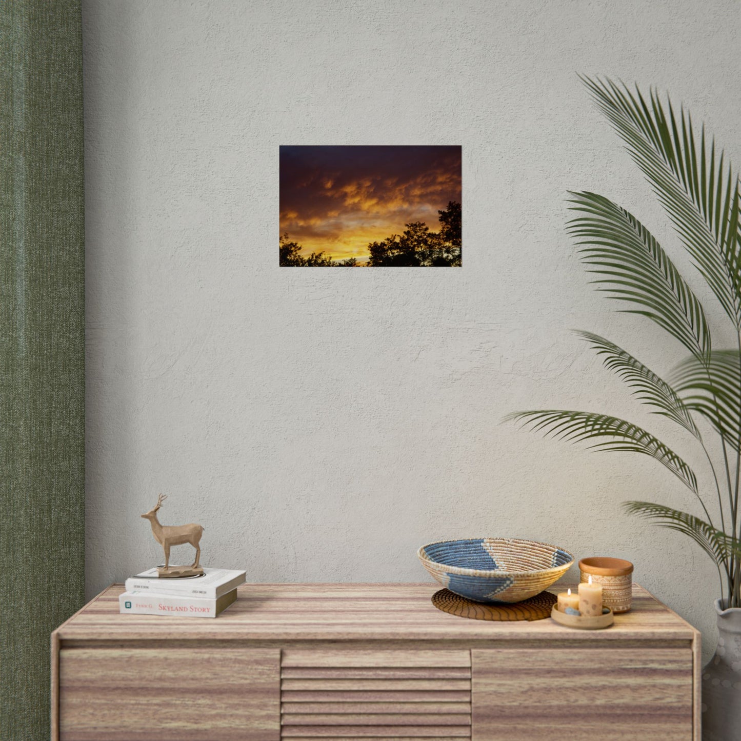 Sunset Landscape Photography Poster
