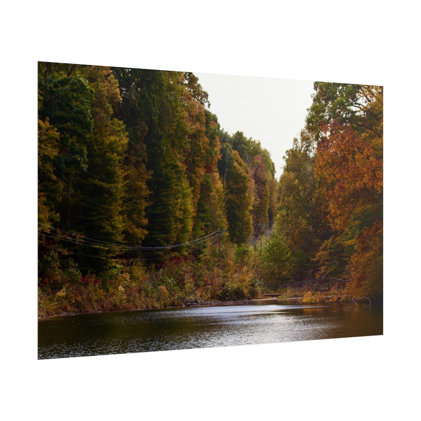Autumn Serenity Photography Poster