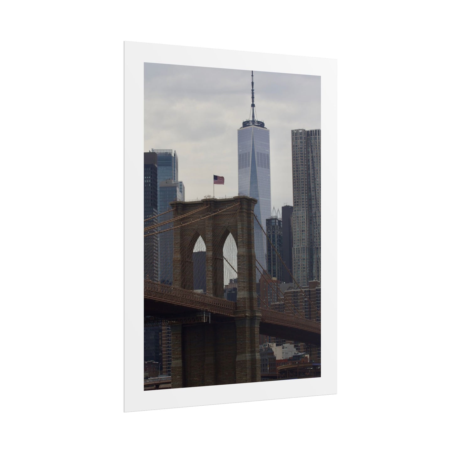 Brooklyn Bridge Photography Poster