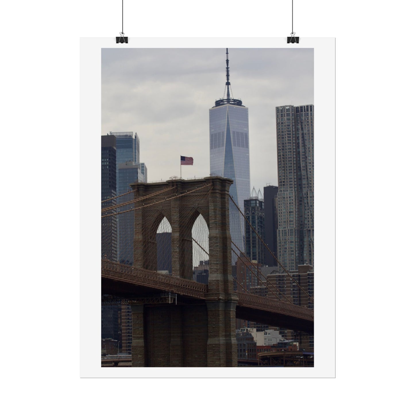 Brooklyn Bridge Photography Poster