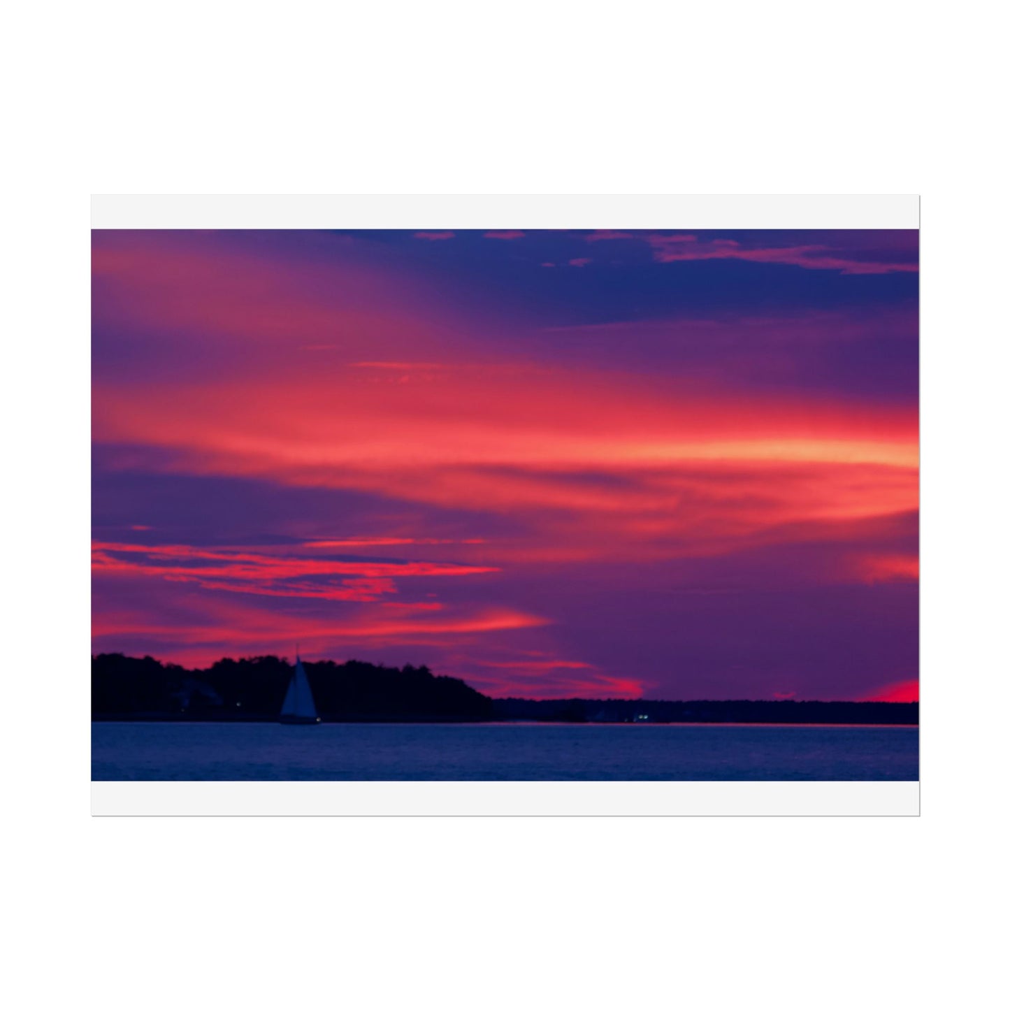 Serene Sunset Photography Poster