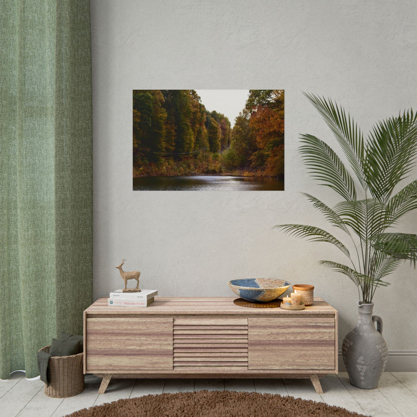 Autumn Serenity Photography Poster