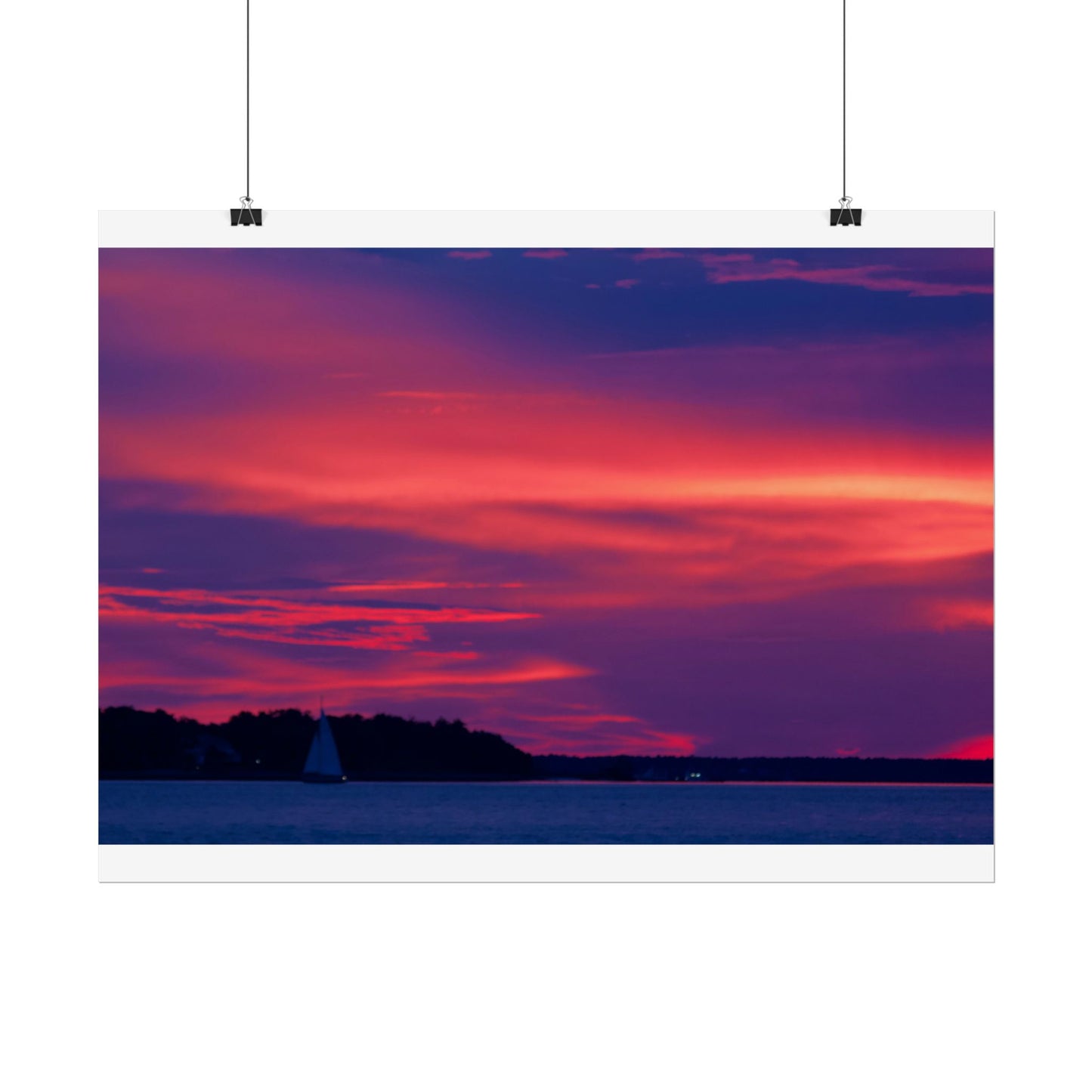 Serene Sunset Photography Poster