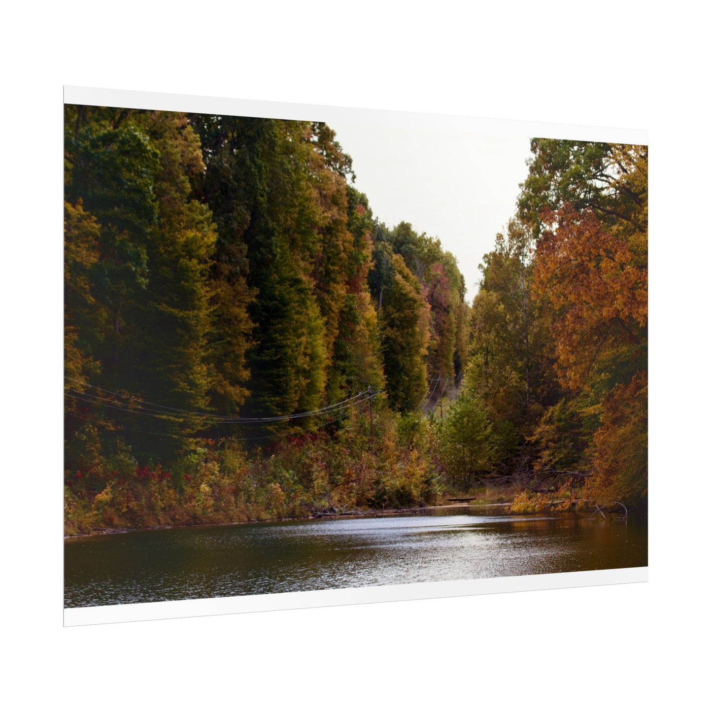Autumn Serenity Photography Poster