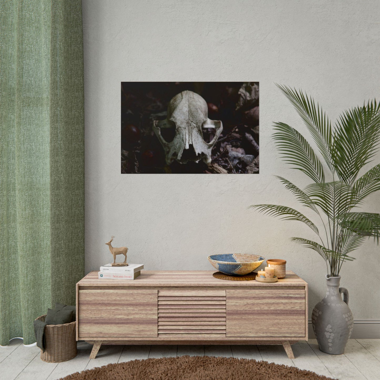 Animal Skull Photography Poster