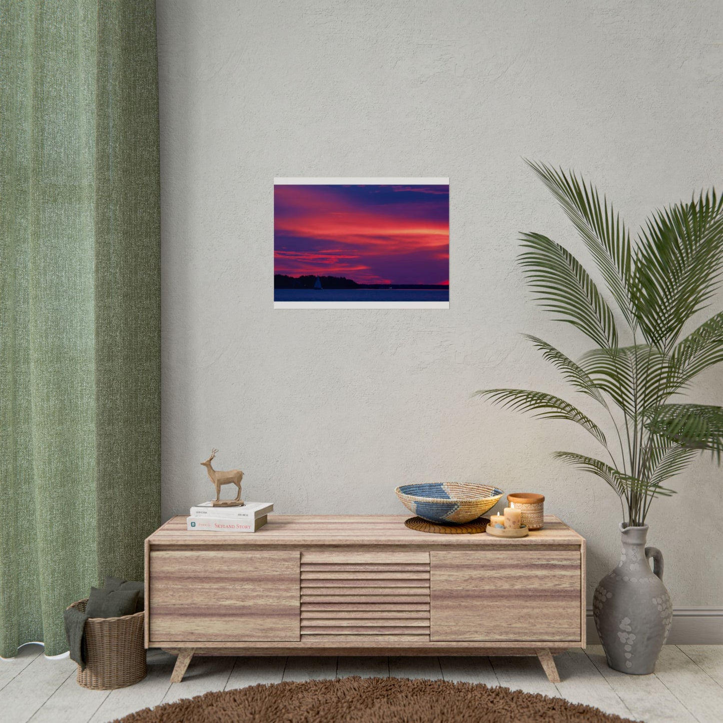 Serene Sunset Photography Poster